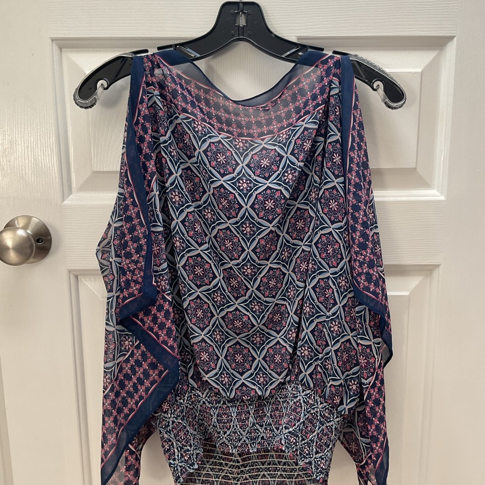 NWT Max Studio Banded Bottom Top